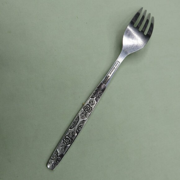 Oneida Northland Secret Fling Lot of 4 Teaspoon 2 Soup Spoons Dinner Fork - Picture 5 of 12